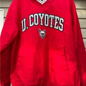 Pro Player Red U. Coyotes windbreaker Jacket